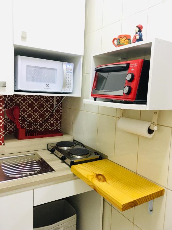 Apartmán Kitnet Aconchegante Beira Mar. Santos  Exteriér fotografie