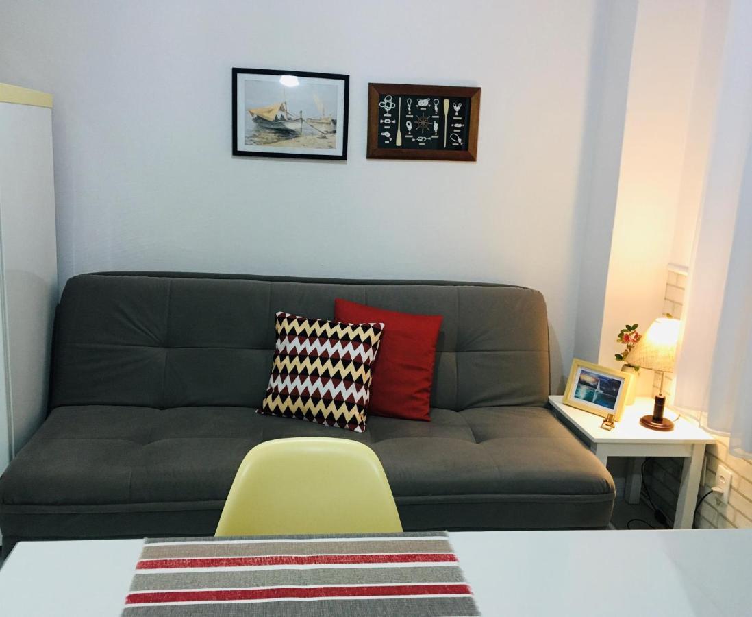 Apartmán Kitnet Aconchegante Beira Mar. Santos  Exteriér fotografie