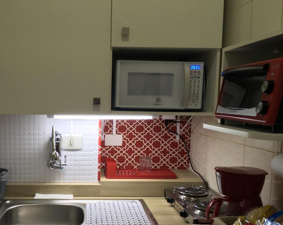 Apartmán Kitnet Aconchegante Beira Mar. Santos  Exteriér fotografie