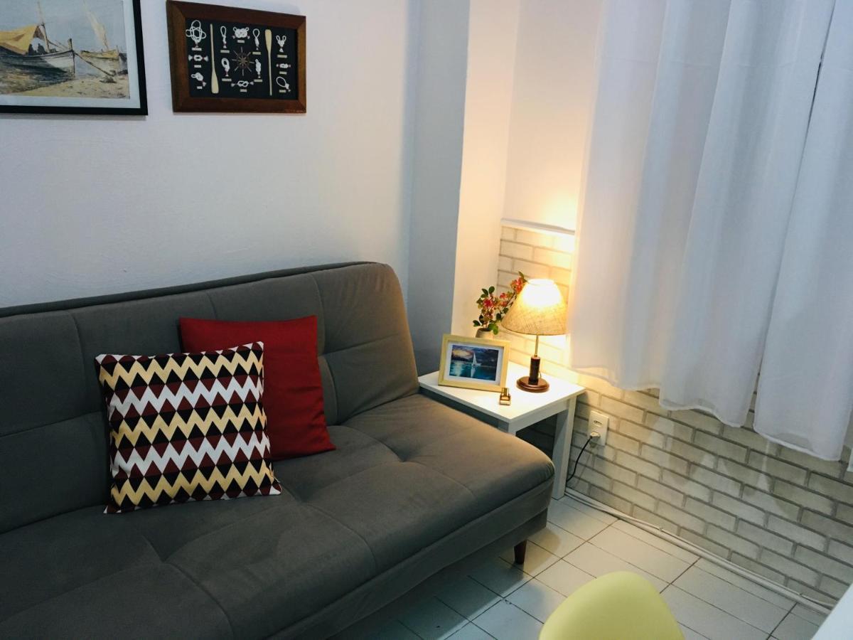 Apartmán Kitnet Aconchegante Beira Mar. Santos  Exteriér fotografie