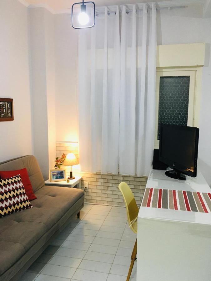 Apartmán Kitnet Aconchegante Beira Mar. Santos  Exteriér fotografie