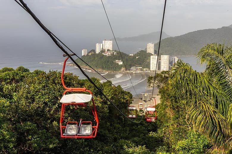 Apartmán Kitnet Aconchegante Beira Mar. Santos  Exteriér fotografie