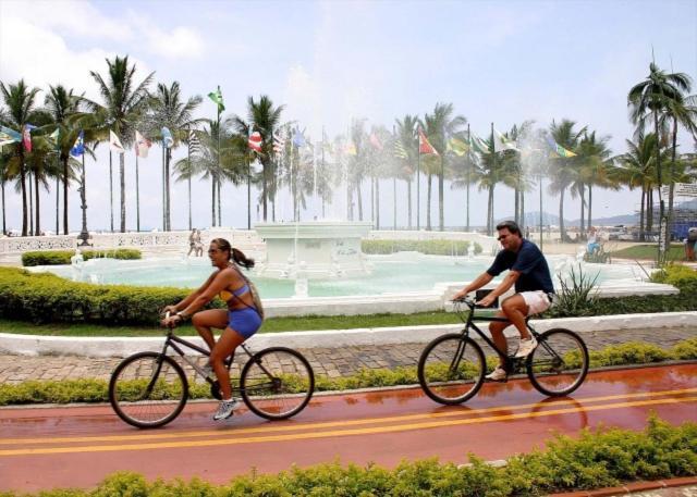 Apartmán Kitnet Aconchegante Beira Mar. Santos  Exteriér fotografie