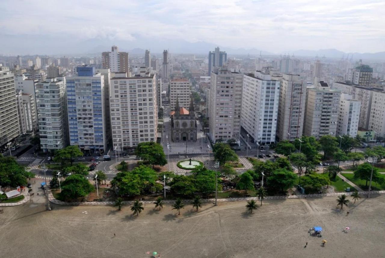 Apartmán Kitnet Aconchegante Beira Mar. Santos  Exteriér fotografie