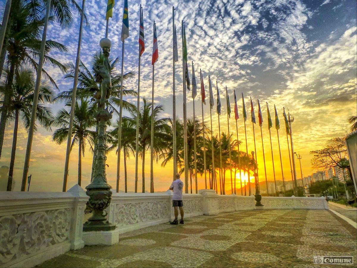 Apartmán Kitnet Aconchegante Beira Mar. Santos  Exteriér fotografie