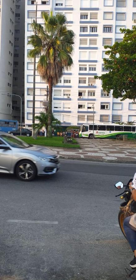 Apartmán Kitnet Aconchegante Beira Mar. Santos  Exteriér fotografie