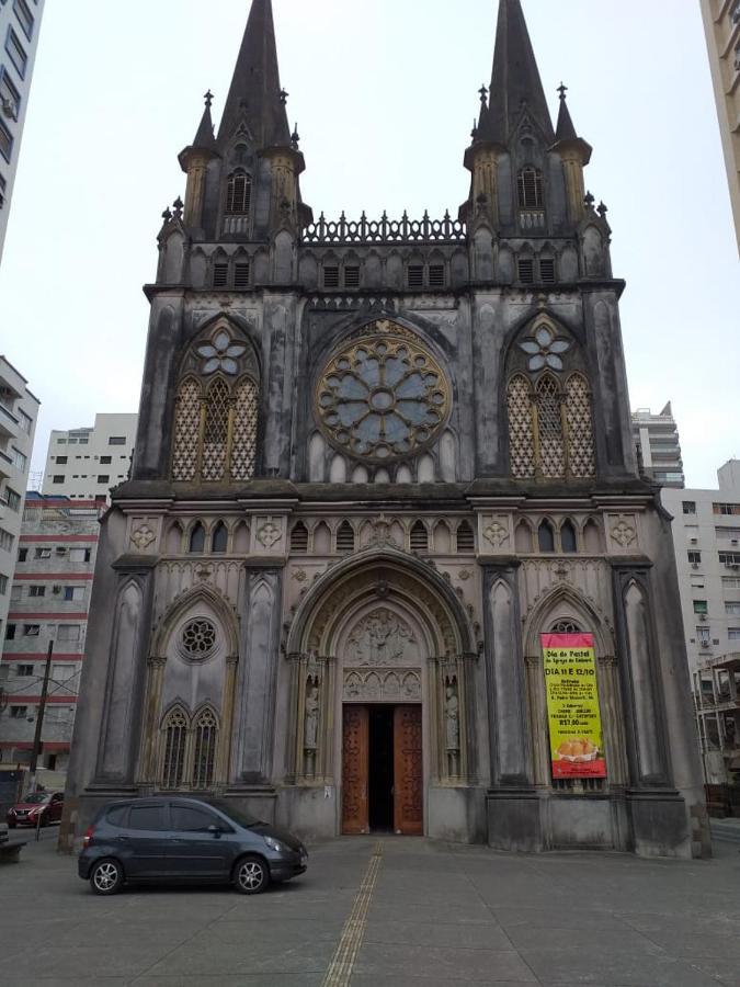 Apartmán Kitnet Aconchegante Beira Mar. Santos  Exteriér fotografie