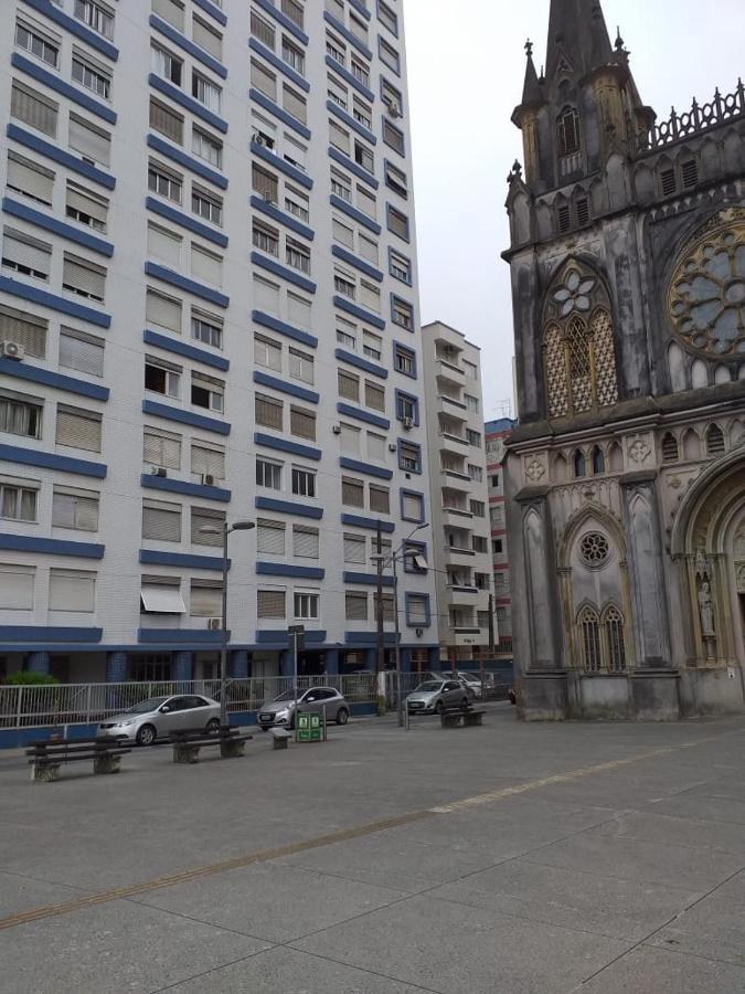 Apartmán Kitnet Aconchegante Beira Mar. Santos  Exteriér fotografie
