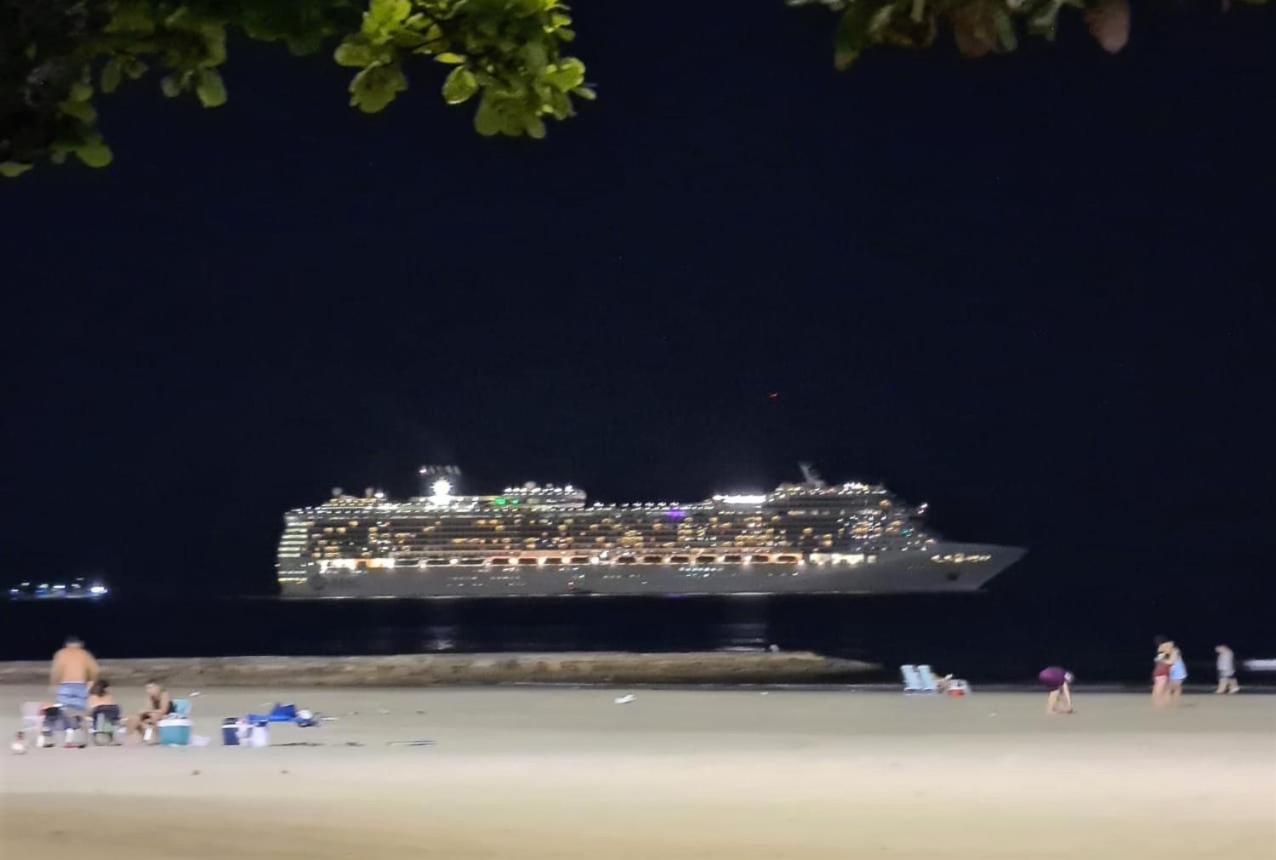 Apartmán Kitnet Aconchegante Beira Mar. Santos  Exteriér fotografie