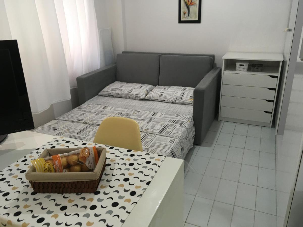 Apartmán Kitnet Aconchegante Beira Mar. Santos  Exteriér fotografie